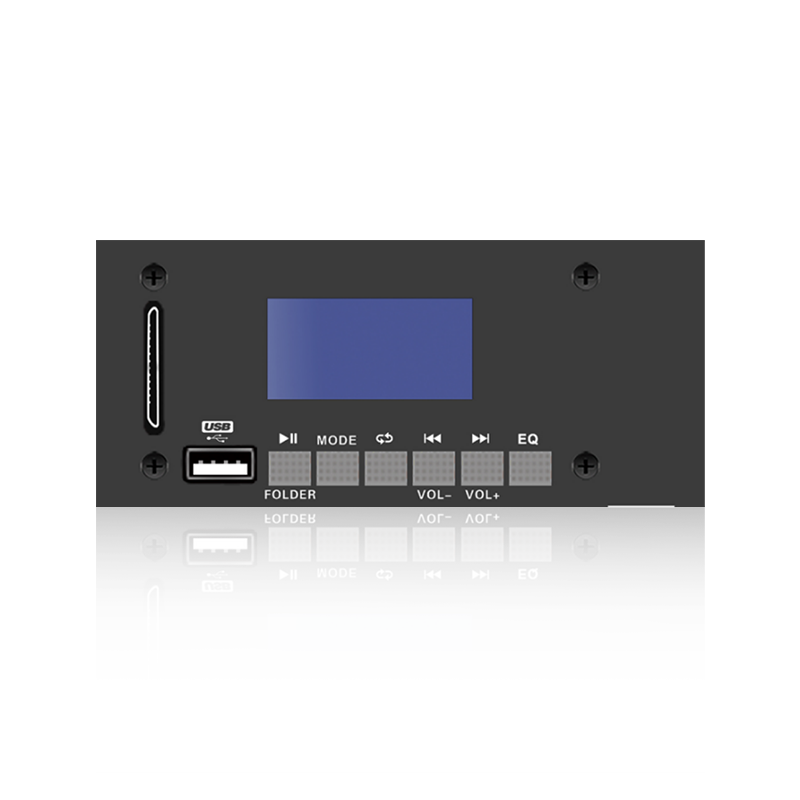 LCD6226: مشغل MP3 مزود بشاشة LCD وموصل SD/USB بستة أزرار مزود بتقنية Bluetooth وTWS